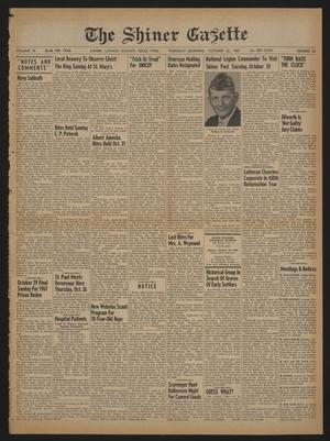 The Shiner Gazette (Shiner, Tex.), Vol. 75, No. 43, Ed. 1 Thursday, October 26, 1967