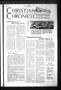 Newspaper: Christian Chronicle (Austin, Tex.), Vol. 27, No. 31, Ed. 1 Monday, Au…