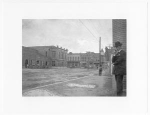 [Street scene, Laredo, Texas, c. 1910]