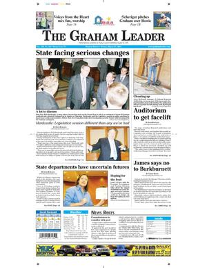 Primary view of The Graham Leader (Graham, Tex.), Vol. 135, No. 64, Ed. 1 Sunday, March 27, 2011