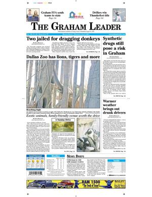 Primary view of object titled 'The Graham Leader (Graham, Tex.), Vol. 135, No. 85, Ed. 1 Wednesday, June 8, 2011'.