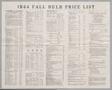 Text: 1944 Fall Bulb Price List