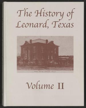 The History of Leonard, Texas: Volume 2