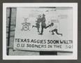 Photograph: [Texas A&M vs. OU Football Banner]