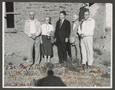 Photograph: [Five Founders of Historical Society at Fort Davis]