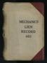 Book: Travis County Deed Records: Deed Record 462 - Mechanics Liens