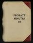 Book: Travis County Probate Records: Probate Minutes 69