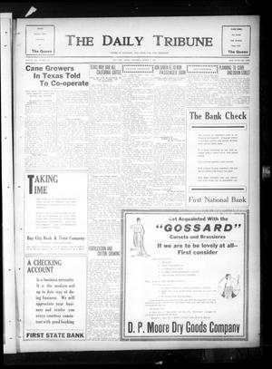 Primary view of object titled 'The Daily Tribune (Bay City, Tex.), Vol. 19, No. 19, Ed. 1 Saturday, March 1, 1924'.