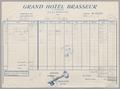 Text: [Invoice for Balance Due to Grand Hotel Brasseur, June 1941]
