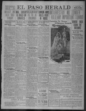 Primary view of El Paso Herald (El Paso, Tex.), Ed. 1, Monday, January 9, 1911