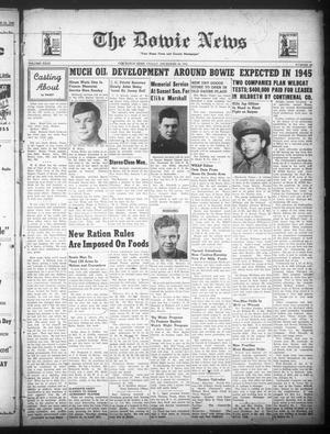 The Bowie News (Bowie, Tex.), Vol. 23, No. 43, Ed. 1 Friday, December 29, 1944