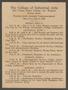 Pamphlet: [Program: Texas College of Industrial Arts Commencement, 1929]