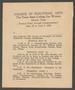 Pamphlet: [Program: Texas College of Industrial Arts Commencement, 1926]