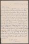 Letter: [Letter from Mrs. F. M. Reeves to Edna Matlock]