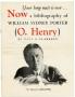Advertisement for O. Henry Bibliography