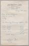 Text: [Invoice for Cleaning, Pressing and Repairing Clothes, May 1, 1952]