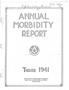 Report: Texas Annual Morbidity Report: 1941