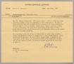 Letter: [Inter-Office Letter from R. M. Armstrong to Harris Leon Kempner, May…