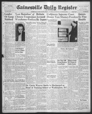 Primary view of Gainesville Daily Register and Messenger (Gainesville, Tex.), Vol. 47, No. 287, Ed. 1 Saturday, October 30, 1937