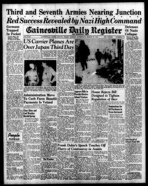 Primary view of Gainesville Daily Register and Messenger (Gainesville, Tex.), Vol. 55, No. 174, Ed. 1 Tuesday, March 20, 1945