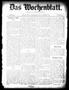 Newspaper: Das Wochenblatt. (Austin, Tex.), Vol. 1, No. 2, Ed. 1 Thursday, Augus…