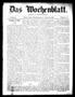 Newspaper: Das Wochenblatt. (Austin, Tex.), Vol. 1, No. 18, Ed. 1 Thursday, Dece…