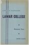Book: Catalog of Lamar College, 1950-1951