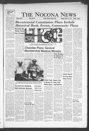 Primary view of The Nocona News (Nocona, Tex.), Vol. 70, No. 20, Ed. 1 Thursday, October 10, 1974