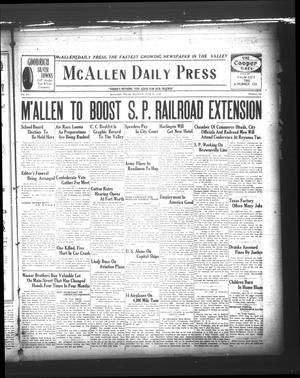 McAllen Daily Press (McAllen, Tex.), Vol. 6, No. 151, Ed. 1 Monday, June 27, 1927