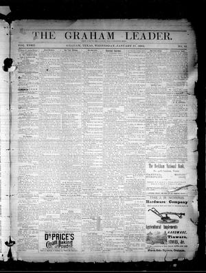 Primary view of The Graham Leader. (Graham, Tex.), Vol. 18, No. 35, Ed. 1 Wednesday, January 17, 1894