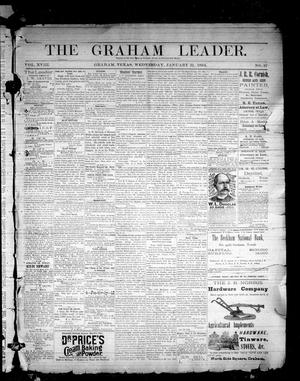 Primary view of The Graham Leader. (Graham, Tex.), Vol. 18, No. 37, Ed. 1 Wednesday, January 31, 1894