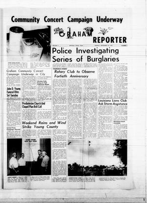 Primary view of The Graham Reporter (Graham, Tex.), Vol. 7, No. 7, Ed. 1 Monday, September 20, 1965