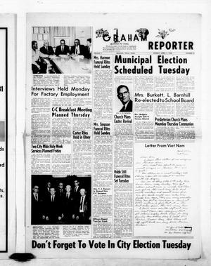 Primary view of object titled 'The Graham Reporter (Graham, Tex.), Vol. 7, No. 35, Ed. 1 Monday, April 4, 1966'.