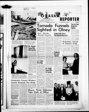 Primary view of object titled 'The Graham Reporter (Graham, Tex.), Vol. 7, No. 36, Ed. 1 Monday, April 11, 1966'.