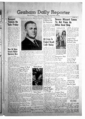 Graham Daily Reporter (Graham, Tex.), Vol. 6, No. 149, Ed. 1 Thursday, February 22, 1940