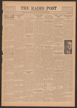 The Radio Post (Fredericksburg, Tex.), Vol. 14, No. 44, Ed. 1 Friday, July 10, 1936