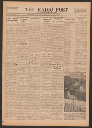 The Radio Post (Fredericksburg, Tex.), Vol. 14, No. 45, Ed. 1 Friday, July 17, 1936