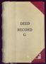 Book: Travis County Deed Records: Deed Record G (transcript)
