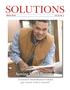 Journal/Magazine/Newsletter: Solutions, Volume 8, Number 1, Winter 2011
