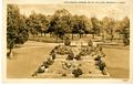 Postcard: Sunken Garden, Wiley College, Marshall, Texas