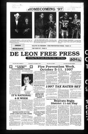 De Leon Free Press (De Leon, Tex.), Vol. 108, No. 15, Ed. 1 Thursday, October 9, 1997