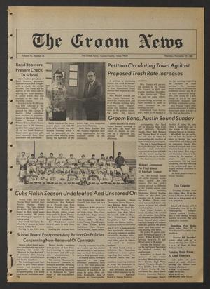 The Groom News (Groom, Tex.), Vol. 56, No. 36, Ed. 1 Thursday, November 19, 1981