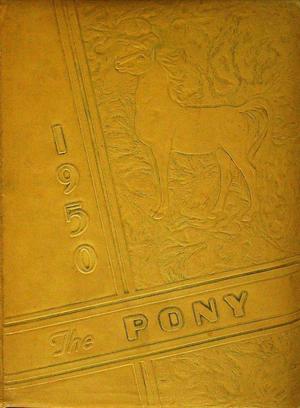 The Pony, Yearbook of Panola Junior College, 1950