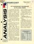 Journal/Magazine/Newsletter: Analysis, Volume 16, Number 3, Third Quarter 1995