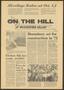 Newspaper: On the Hill (Weatherford, Tex.), Vol. 44, No. 1, Ed. 1 Thursday, Sept…