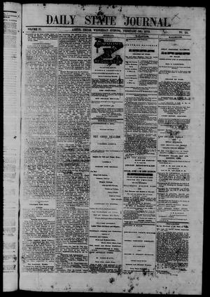 Primary view of Daily State Journal. (Austin, Tex.), Vol. 4, No. 23, Ed. 1 Wednesday, February 26, 1873