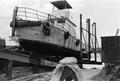 Thumbnail image of item number 1 in: '[Boat in Dry Dock at B and B Shipyard #2]'.