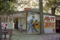 Photograph: [Exterior of Mutt and Jeff's Concession Stand]
