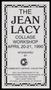 Pamphlet: [Pamphlet: The Jean Lacy Collage Workshop, April 20-21, 1990]