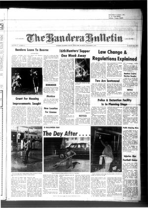 The Bandera Bulletin (Bandera, Tex.), Vol. 35, No. 18, Ed. 1 Thursday, November 8, 1979